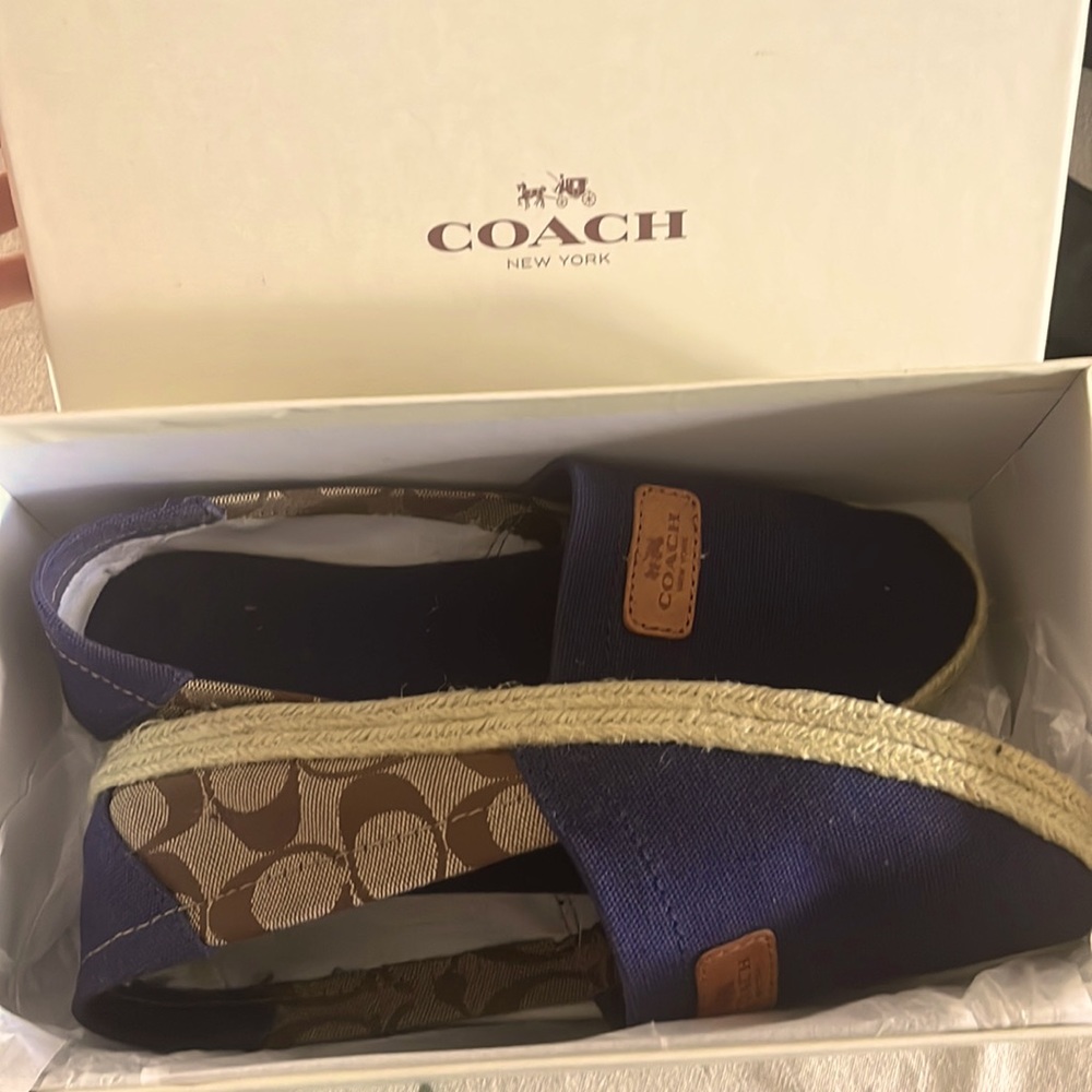 COACH Canvas Shoes